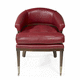 chaise de bureau de style français / d'intérieur / en tissu / en cuir