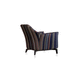 fauteuil contemporain / en tissu