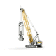 grue à flèche / sur chenilles / de manutention / de levage