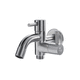 mitigeur pour lave-mains / mural / en inox / d'extérieur
