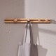 porte-manteau mural / contemporain / en chêne