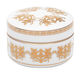 boîte de rangement en porcelaine / avec couvercle