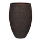 pot de jardin en plastique / rond