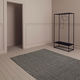 tapis contemporain / à rayures / uni / en laine