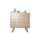 commode contemporaine / en aulne / avec tiroir / avec rangement