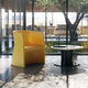 chaise contemporaine / d'extérieur / d'intérieur / en polyéthylène