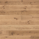 parquet massif / en chêne / brossé / à coller