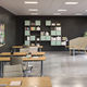 bibliothèque murale / contemporaine / professionnelle / en stratifié