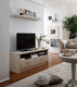 ensemble TV mural classique / en bois
