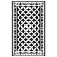 tapis contemporain / géométrique / en vinyle / rectangulaire