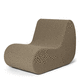 fauteuil contemporain / en tissu / en polypropylène / déhoussable