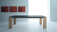 table à manger contemporaine / en bois