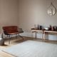 tapis contemporain / uni / en coton / en laine de Nouvelle Zélande