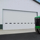 porte de garage sectionnelle / en acier / en polystyrène / automatique