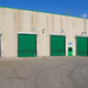 porte industrielle enroulable / en acier galvanisé / en PVC / automatique