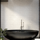 carrelage en porcelaine / mat / texturé / d'intérieur