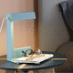 lampe de table / en acier / contemporaine / d'intérieur