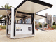 kiosque à énergie solaire / commercial / de restauration / d'extérieur
