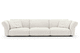 canapé modulable / moderne / pour intérieur / en cuir