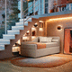 lit gigogne / double / simple / contemporain