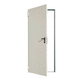 porte d'entrée / en métal / battante / pour protection incendie