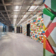 revêtement mural en céramique / pour intérieur / pour l'extérieur / texturé