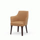 fauteuil contemporain / en cuir / en tissu