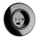prise de courant / encastrable / en Bakelite® / contemporaine