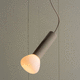 suspension / en aluminium / en verre soufflé / contemporaine
