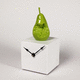 horloge design original / de table / analogique / en résine