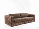 canapé chesterfield / en cuir / 2 places / 3 places