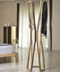 porte-manteau sur pied / contemporain / en bois massif