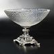 centre de table en cristal / en bronze