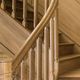 garde-corps en bois / à barreaudage / d'intérieur / pour escalier