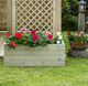 jardinière en pin / en polypropylène / contemporaine / d'extérieur