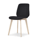 chaise de salle à manger design scandinave / d'intérieur / en tissu / en stratifié