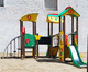 structure de jeu pour aire de jeux / en acier galvanisé / en aluminium / en polyéthylène