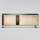 buffet contemporain / en contreplaqué / en bouleau / en linoléum