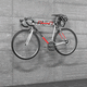 range-vélo mural / en acier / en aluminium / en plastique