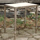 table d'appoint contemporaine / en bronze / rectangulaire / résidentielle