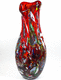 vase contemporain / en verre de Murano / multicolore