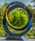 sculpture en inox / de jardin / pour espace public