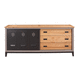 buffet classique / en bois / avec tiroirs / à portes coulissantes