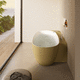 baignoire ovale / à poser / près du mur / pour habitat
