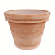 pot de jardin en terracotta / conique / résidentiel