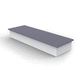 banc public contemporain / en aluminium / en acier inoxydable / en acier COR-TEN®