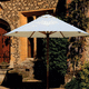 parasol en bambou / résistant au vent / professionnel