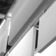 baffle acoustique en PET / de plafond / rectangulaire / décoratif