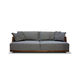 canapé modulable / contemporain / beige / gris