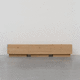 meuble TV contemporain / lowboard / avec rangement intégré / 3 portes